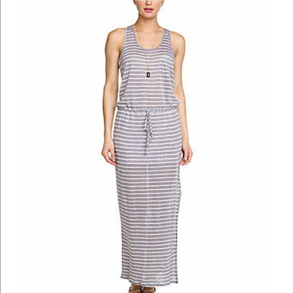 C&C California Striped Racerback Maxi Dress - Picture 2 of 6